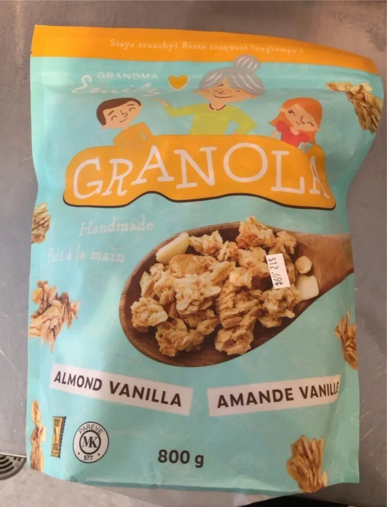 Granola amande vanille