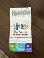 Thai Coconut Peanut chicken