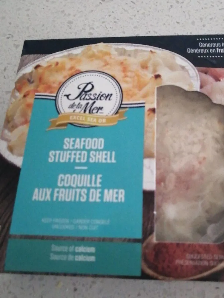 Coquille aux fruits de mer