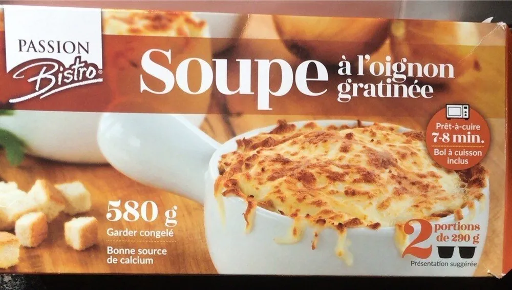 Soupe oignon