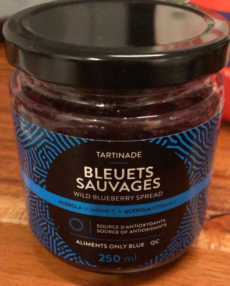Tartinade Bleuets Sauvages