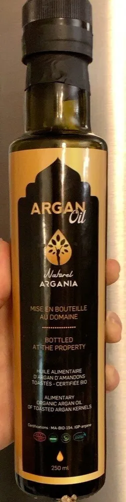 Huile d’argan alimentaire