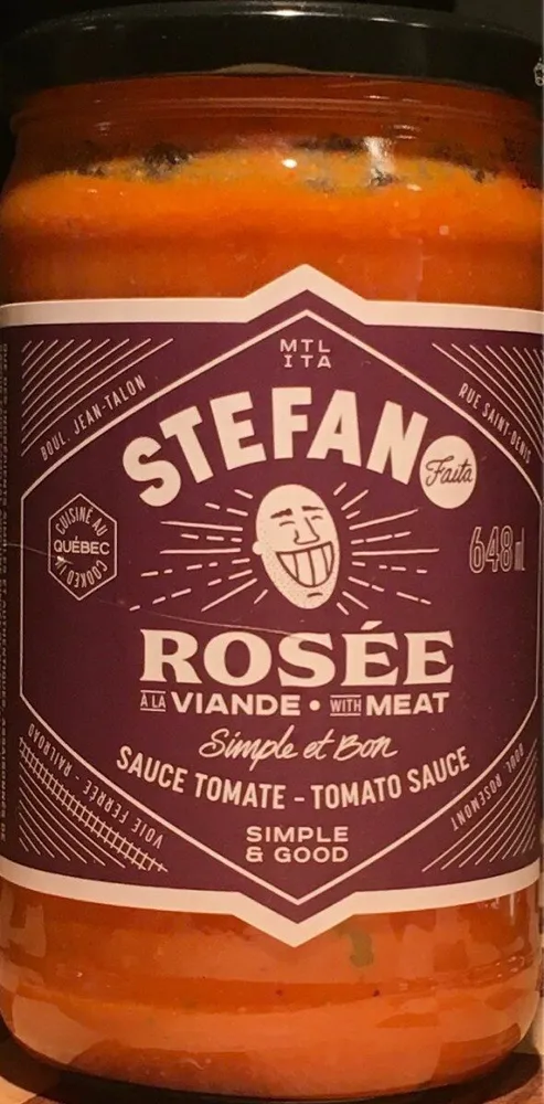 Rosée - Sauce Tomate