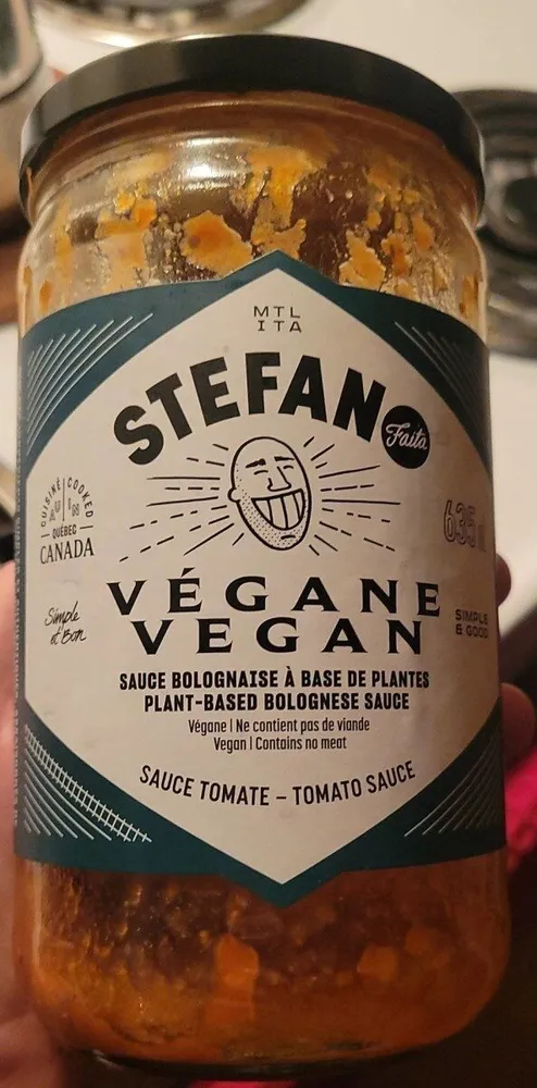 Sauce bolognaise à base de plantes