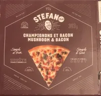 Pizza champignons et bacon