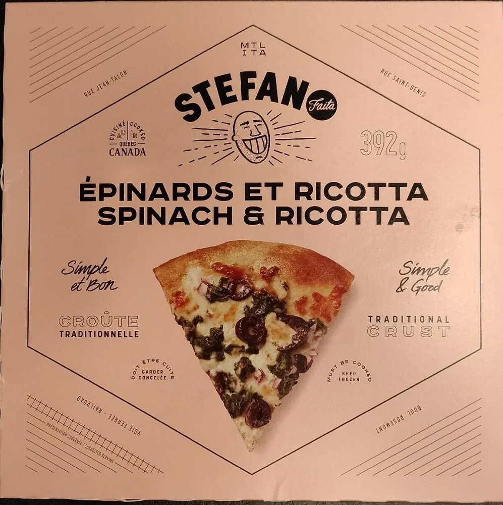 Épinard et ricotta