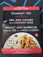 BBQ jerk chicken with coconut rice