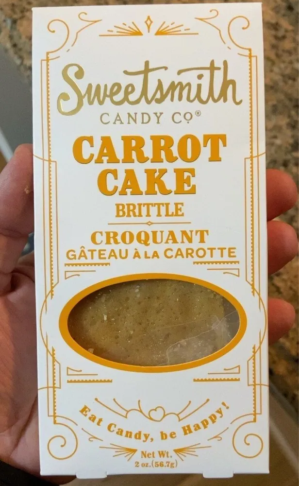 Carrot Cake Brittle