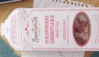 Strawberry shortcake brittle