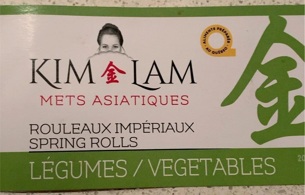 Rouleaux impériaux aux légumes