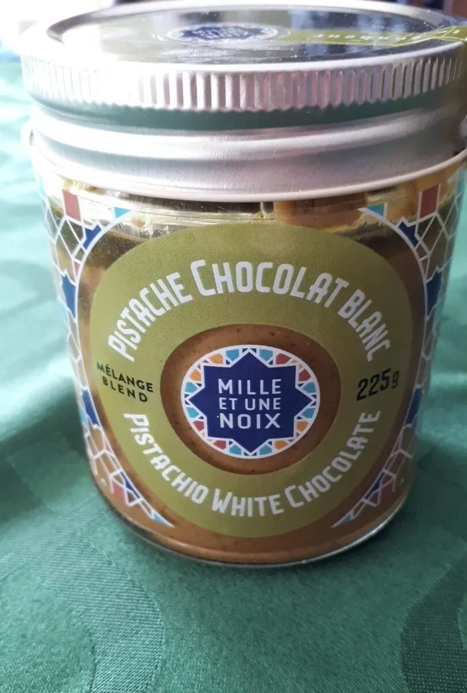 Pistache chocolat blanc