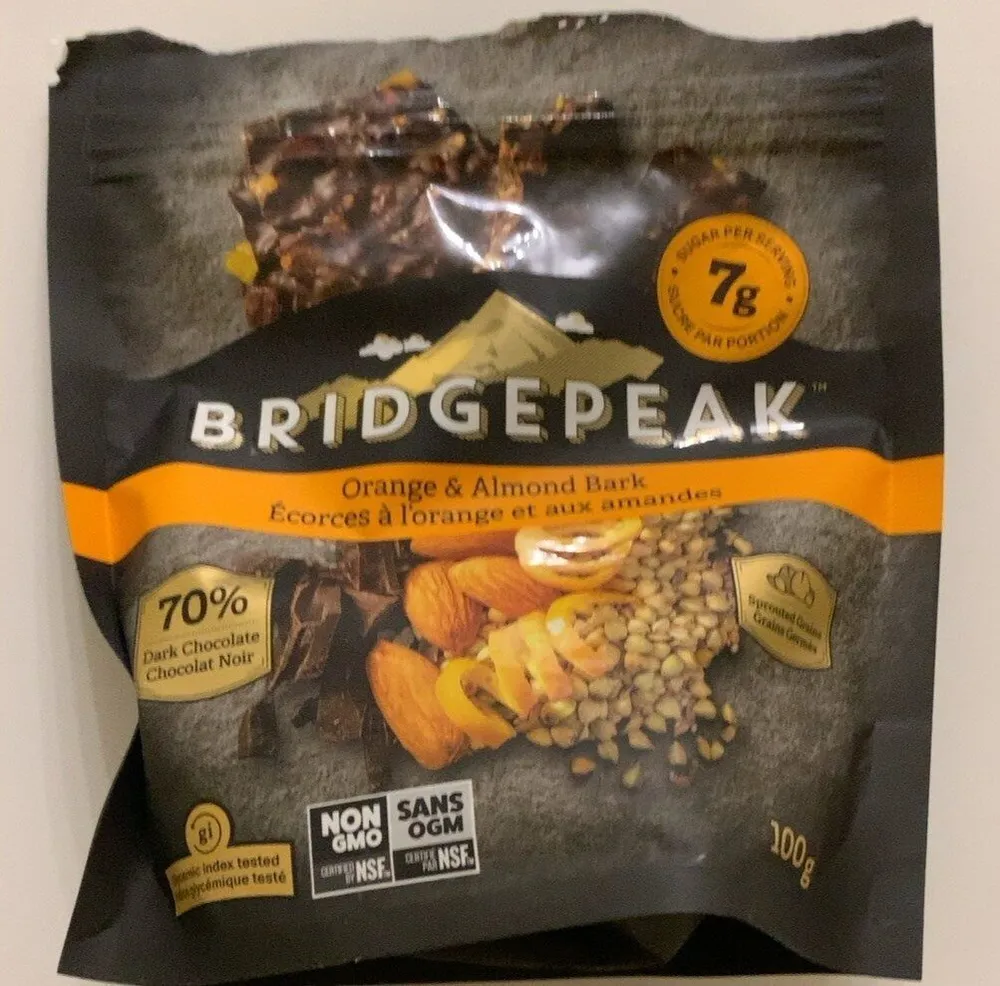 Ecorces a l’orange et aux amandes