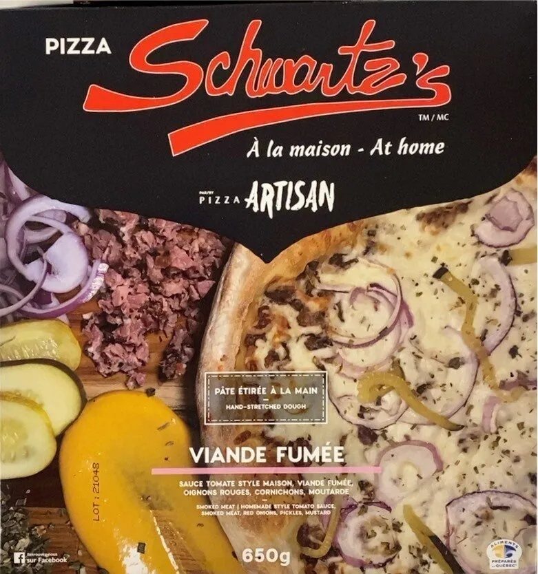 Pizza Viande Fumée