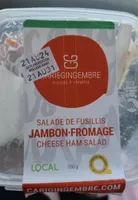 Salade jambon fromage