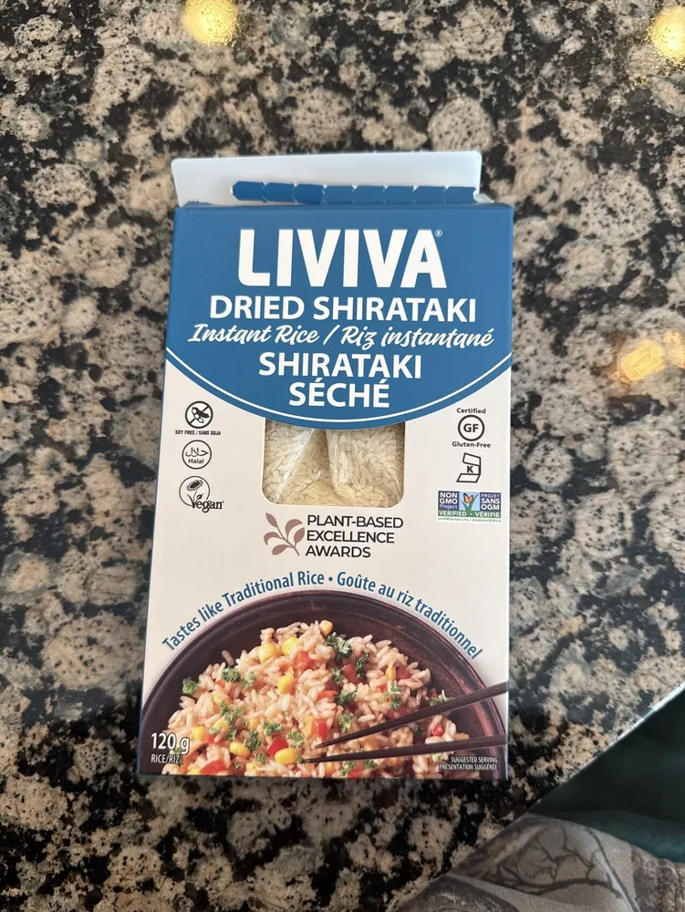 Dried Shirataki Instant Rice