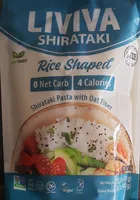 Shirataki Rice Shaped Pasta- With Oat Fiber
