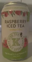 Raspberry Iced Green Tea
