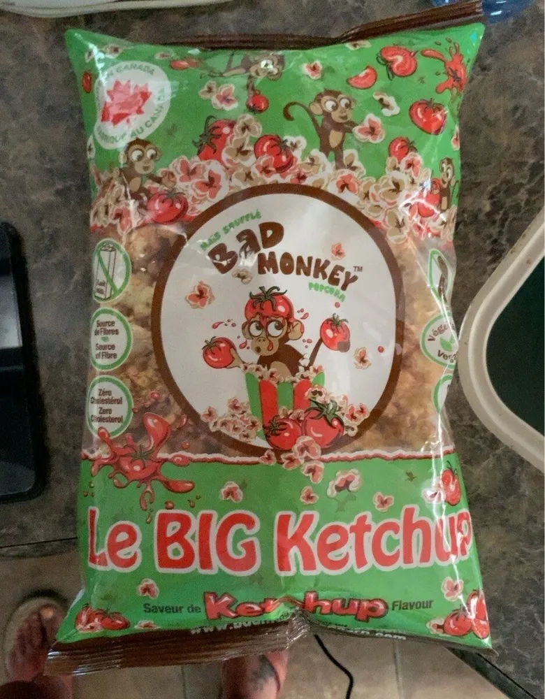 Ketchup popcorn
