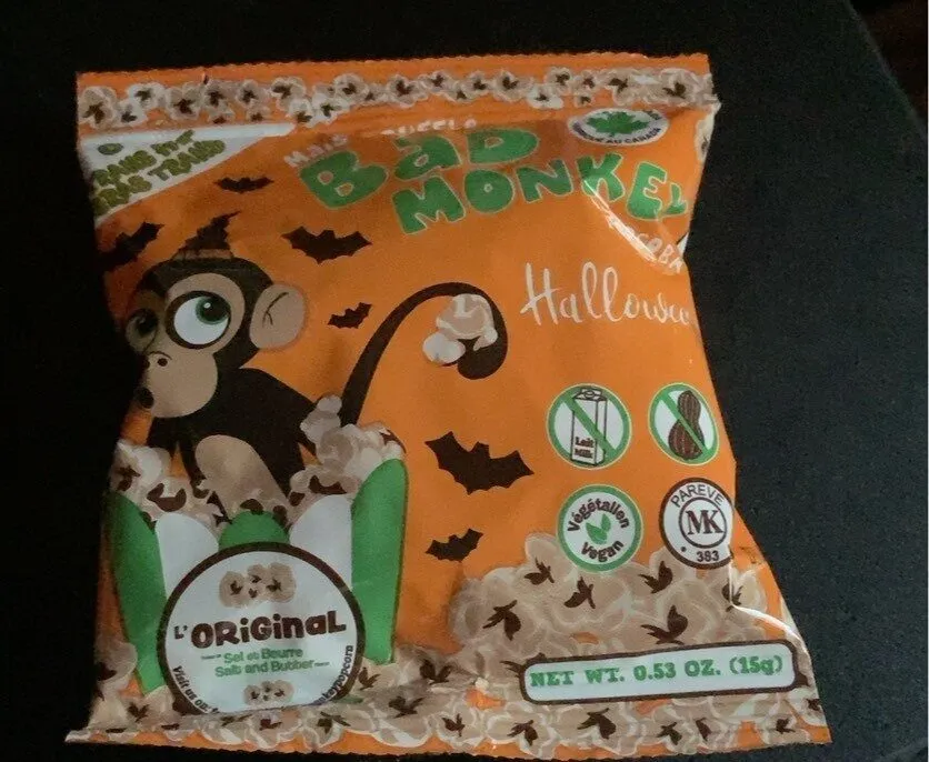 Halloween popcorn