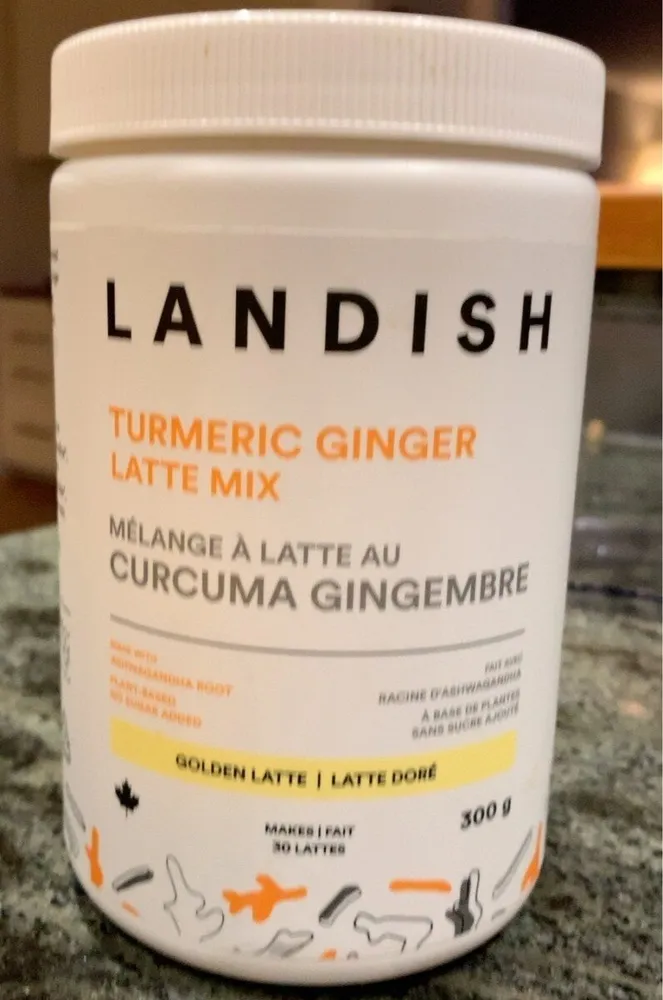 Melange à latté au curcuma gingembre