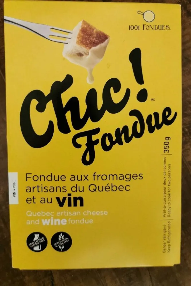Fondue au fromage artisans du quebec et au vin