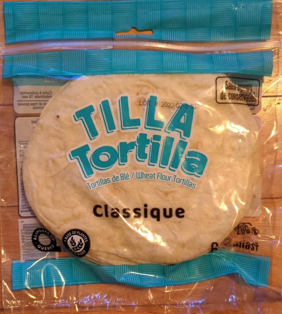 Tortillas de blé