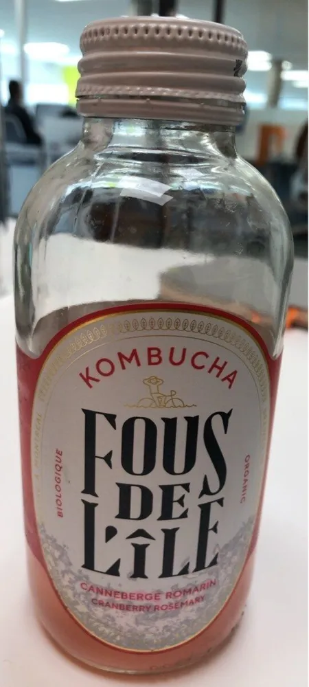 Kombucha Canneberge Romarin