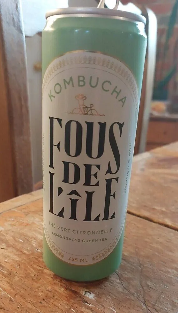 Kombucha thé vert citronelle