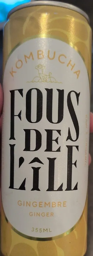 Kombucha au gingembre