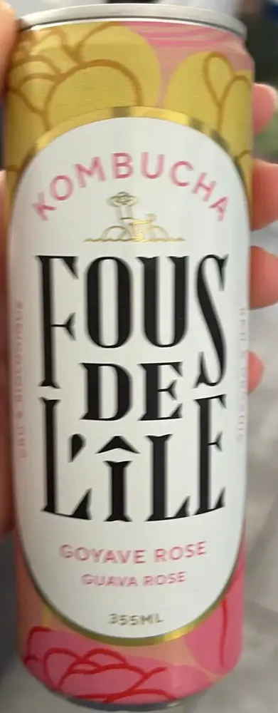 Kombucha Goyave rose