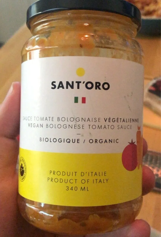 Vegan bolognese tomato sauce