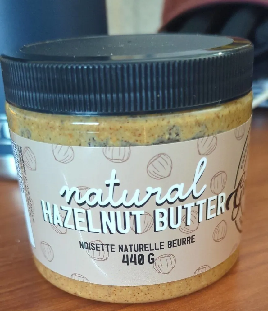 Natural Hazelnut Butter
