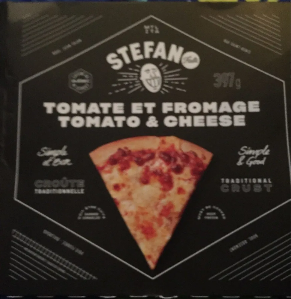 Pizza tomate et fromage