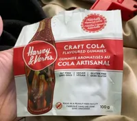 Craft cola flavoured gummies