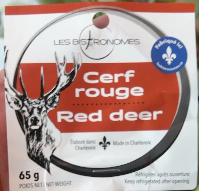 Saucisson de Cerf rouge