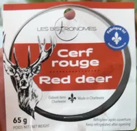 Saucisson de Cerf rouge