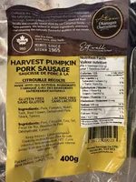 Harvest Pumpkin Sausage