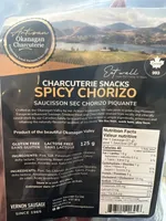 Spicy Chorizo Charcuterie Snacks