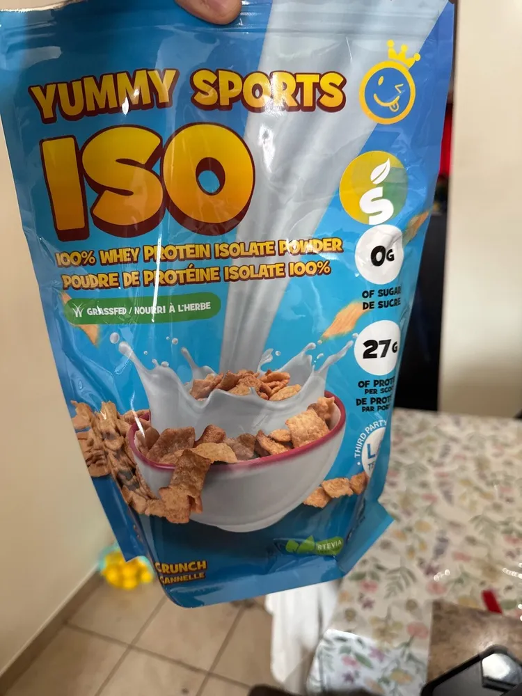 Yummy sports protein powder