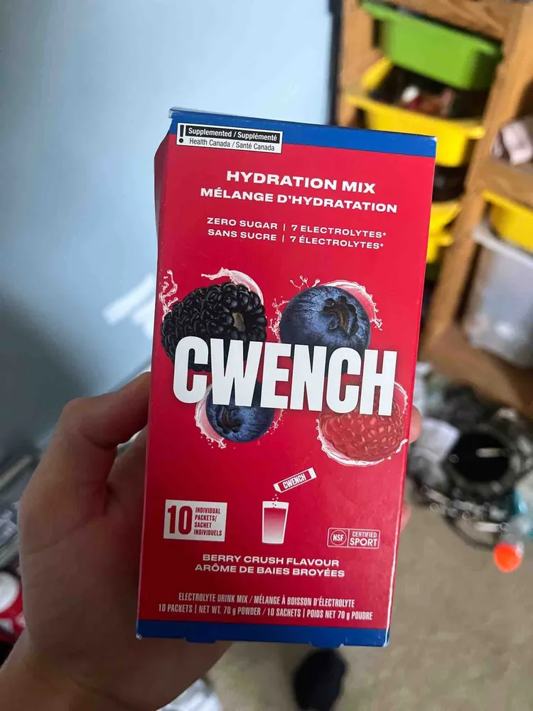 Cwench Hydration Mix Berry Crush Flavour