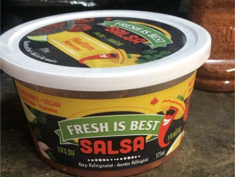 Fresh is best salsa medium