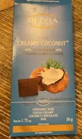 Coconut chocolate bar