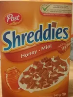 Céréales Shreddies (miel)