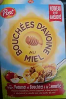 Bouchées d'avoine au miel