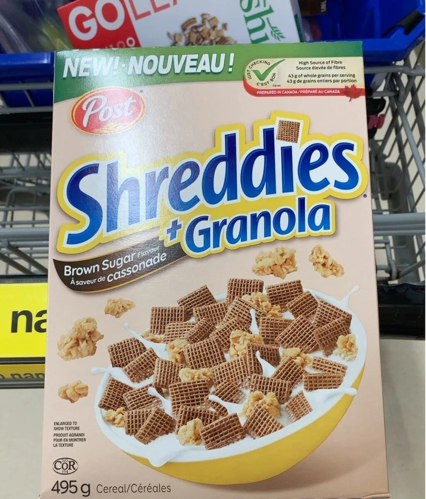 Shreddies plus granola