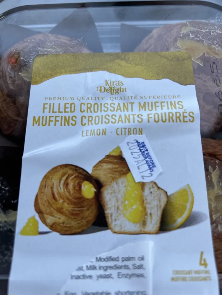 Filled Croissant Muffins