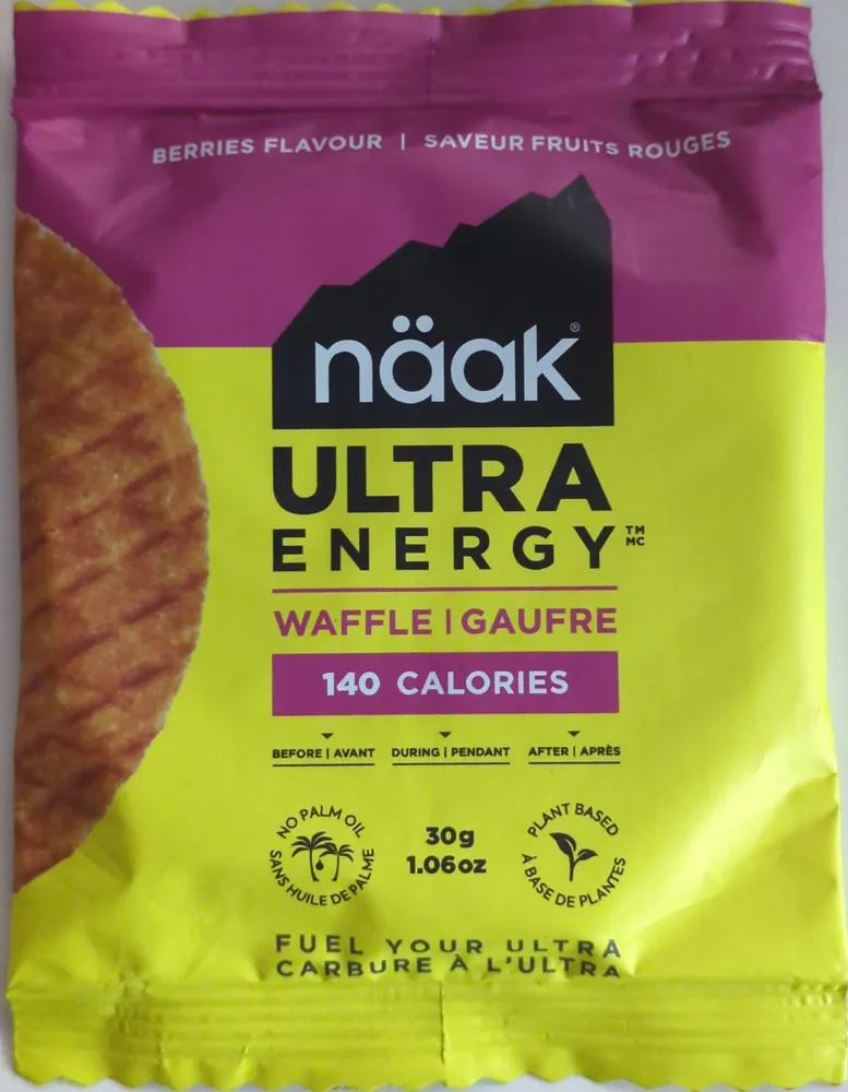 Ultra Energy Waffle - Berries