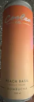 Peach Basil Kombucha