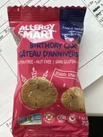 Allergy Smart Birthday Cake Cookies
