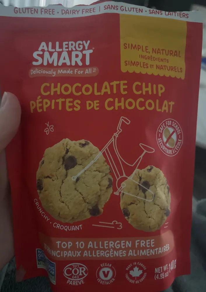 Chocolate Chip Cookies GF